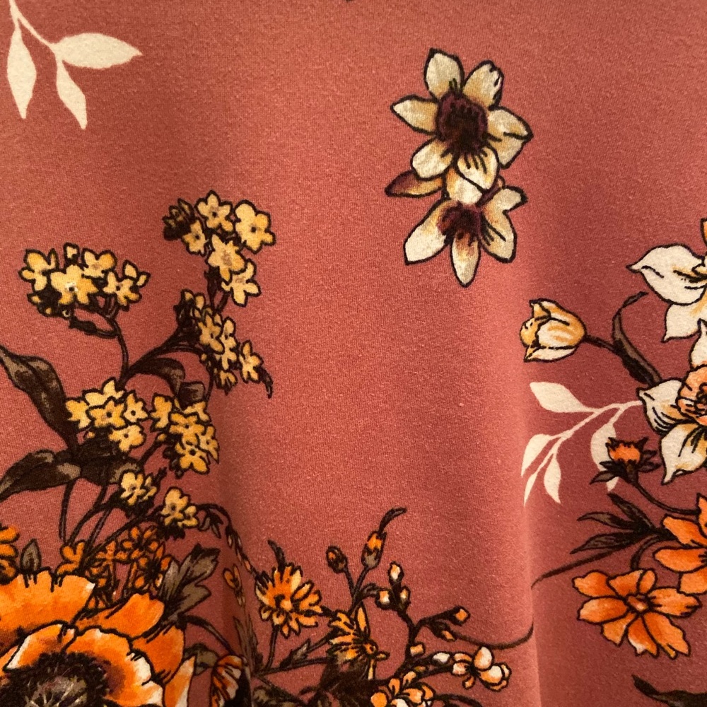 Charming Charlie Pink Cotton Blouse